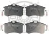 KLOCKI HAMULCOWE AUDI A1 (8X1, 8XK), A1 SPORTBACK (8XA, 8XF), A2 (8Z0), A3 (8L1), 88-15 TYL SZT OPTIMAL BP10066 (фото 1)