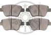 KLOCKI HAMULCOWE AUDI A1 (8X1, 8XK), A1 SPORTBACK (8XA, 8XF), A3 (8P1), A3 CONVERT 03-15 TYL SZT OPTIMAL BP12449 (фото 2)