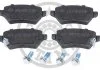 KLOCKI HAMULCOWE CHEVROLET ASTRA HATCHBACK, ASTRA SALOON, KIA VENGA (YN), OPEL AST 98-14 TYL SZT OPTIMAL BP12264 (фото 1)