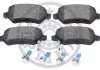 KLOCKI HAMULCOWE CHEVROLET ASTRA HATCHBACK, ASTRA SALOON, KIA VENGA (YN), OPEL AST 98-14 TYL SZT OPTIMAL BP12264 (фото 2)