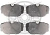 KLOCKI HAMULCOWE BMW 3 (E30), 3 CONVERTIBLE (E30), 3 TOURING (E30), Z1 ROADSTER 82-94 PRZOD SZT OPTIMAL BP09600 (фото 1)