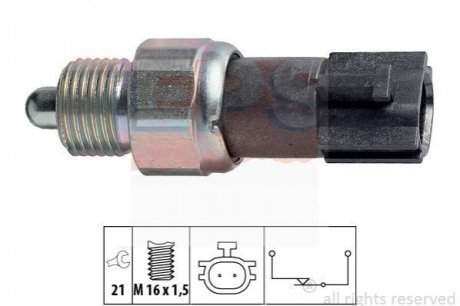 Датчик заднього ходу Nissan Almera, Micra, Primera, X-Trail/ Renault Megane II, Scenic II/ Mazda 6 07- EPS 1860232