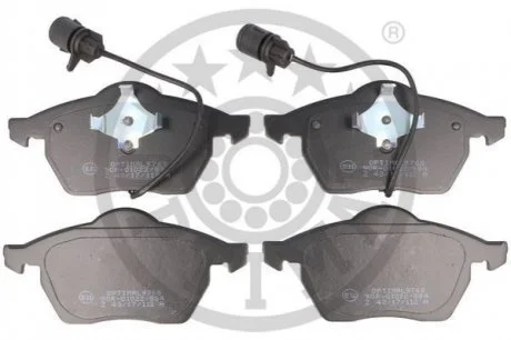 KLOCKI HAMULCOWE AUDI 100 (4A2 C4) 100 AVANT (4A5 C4) A6 (4A2 C4) A6 (4B2 C5) 90-05 PRZOD SZT OPTIMAL BP09768