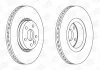 FORD Диск тормозной передн.Galaxy,S-Max,Landrover Freelander,Volvo S60/80 II,V60/70,XC70 06- CHAMPION 562643CH1 (фото 1)