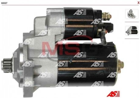 Стартер AUTOSTARTER AUDI A3, FORD GALAXY, SEAT LEON, TOLEDO, SKODA OCTAVIA, VW GOLF IV, SHARAN AS S0027