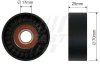 Ролик генератора натяжной без механизма 3.0MJET ft Fiat Ducato 06-14,Ducato 14-,Iveco Daily E3 00-05 FAST FT44551 (фото 1)