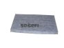 Фільтр (вугільний) салону Fiat/Opel/Peugeot Doblo/Fiorino/Corsa D/Bipper 1.0/1.2/1.3Cdti/1.4/1.6Cdti PURFLUX AHC244 (фото 4)