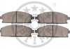 KLOCKI HAMULCOWE INFINITI Q45 I, QX4, NISSAN TERRANO II (R50), X-TRAIL (T30) 93-13 PRZOD SZT OPTIMAL BP12125 (фото 2)