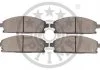 KLOCKI HAMULCOWE INFINITI Q45 I, QX4, NISSAN TERRANO II (R50), X-TRAIL (T30) 93-13 PRZOD SZT OPTIMAL BP12125 (фото 2)