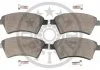 KLOCKI HAMULCOWE FIAT SEDICI (FY), SUZUKI SX4 (EY, GY), SX4 SALOON (GY, RW) 06-14 PRZOD SZT OPTIMAL BP12359 (фото 2)