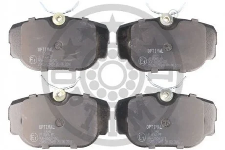 KLOCKI HAMULCOWE LAND ROVER DISCOVERY MK II (L318), RANGE ROVER MK II (P38A) 94-04 TYL SZT OPTIMAL BP10048