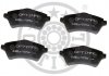 KLOCKI HAMULCOWE LAND ROVER FREELANDER (L314), FREELANDER SOFT TOP (L314) 98-06 PRZOD SZT OPTIMAL BP82200 (фото 1)