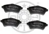 KLOCKI HAMULCOWE LAND ROVER FREELANDER (L314), FREELANDER SOFT TOP (L314) 98-06 PRZOD SZT OPTIMAL BP82200 (фото 1)