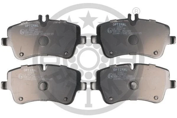 Колодки тормозные (передние) MB C-class (W203/CL203/S203)/CLK-class (C209)/SLK-class (R171) 00-11 OPTIMAL BP10467 (фото 1)