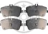 Колодки тормозные (передние) MB C-class (W203/CL203/S203)/CLK-class (C209)/SLK-class (R171) 00-11 OPTIMAL BP10467 (фото 1)