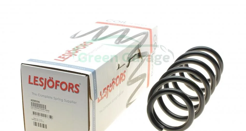 Пружина (передняя) BMW 5 (G30/F90) 16-20 B57/B58 (седан) (со спорт.ход.ч) (без автоном.отопления) LESJOFORS 4008556 (фото 1)