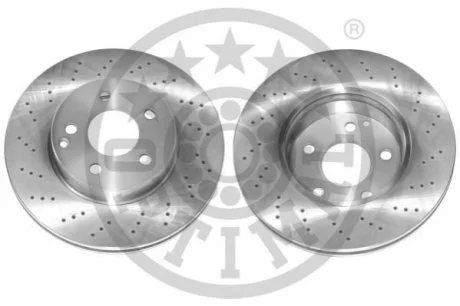 TARCZA HAMULCOWA MERCEDES-BENZ: C-CLASS (W204), C-CLASS T-MODEL (S204) 07> PRZOD POW SZT OPTIMAL BS8248HC