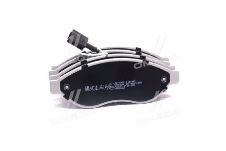Колодки тормозные дисковые передние Citroen JUMPER. Fiat DUCATO. Peugeot BOXER (пр-во) ASHIKA 50000018