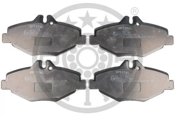 KLOCKI HAMULCOWE MERCEDES-BENZ E-CLASS (W211), E-CLASS T-MODEL (S211) 02-09 PRZOD SZT OPTIMAL BP12127 (фото 1)