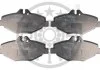 KLOCKI HAMULCOWE MERCEDES-BENZ E-CLASS (W211), E-CLASS T-MODEL (S211) 02-09 PRZOD SZT OPTIMAL BP12127 (фото 1)
