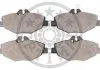KLOCKI HAMULCOWE MERCEDES-BENZ E-CLASS (W211), E-CLASS T-MODEL (S211) 02-09 PRZOD SZT OPTIMAL BP12127 (фото 2)