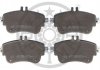 KLOCKI HAMULCOWE MERCEDES-BENZ A-CLASS (W176), B-CLASS (W246, W242) 11-18 PRZOD SZT OPTIMAL BP12610 (фото 1)
