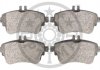 KLOCKI HAMULCOWE MERCEDES-BENZ A-CLASS (W176), B-CLASS (W246, W242) 11-18 PRZOD SZT OPTIMAL BP12610 (фото 2)