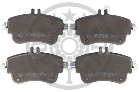 KLOCKI HAMULCOWE MERCEDES-BENZ A-CLASS (W176), B-CLASS (W246, W242) 11-18 PRZOD SZT OPTIMAL BP12610