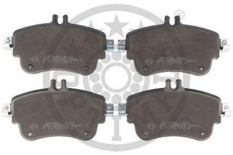 KLOCKI HAMULCOWE MERCEDES-BENZ A-CLASS (W176), B-CLASS (W246, W242) 11-18 PRZOD SZT OPTIMAL BP12610