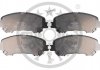 KLOCKI HAMULCOWE NISSAN QASHQAI II CLOSED OFF-ROAD VEHICLE (J11, J11) 13> PRZOD SZT OPTIMAL BP12644 (фото 1)