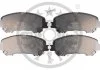 KLOCKI HAMULCOWE NISSAN QASHQAI II CLOSED OFF-ROAD VEHICLE (J11, J11) 13> PRZOD SZT OPTIMAL BP12644 (фото 1)