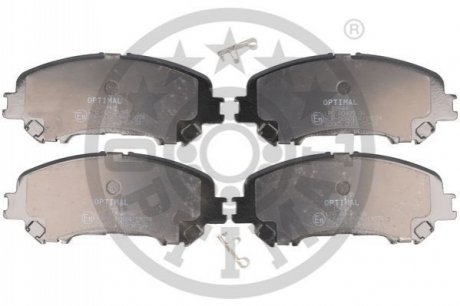 KLOCKI HAMULCOWE NISSAN QASHQAI II CLOSED OFF-ROAD VEHICLE (J11, J11) 13> PRZOD SZT OPTIMAL BP12644