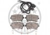 KLOCKI HAMULCOWE VW PHAETON (3D1, 3D2, 3D3, 3D4, 3D6, 3D7, 3D8, 3D9) 02-16 TYL SZT OPTIMAL BP12240 (фото 2)