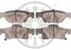 KLOCKI HAMULCOWE DODGE DURANGO (WD), JEEP GRAND CHEROKEE IV (WK, WK2) 10> TYL SZT OPTIMAL BP12600 (фото 2)