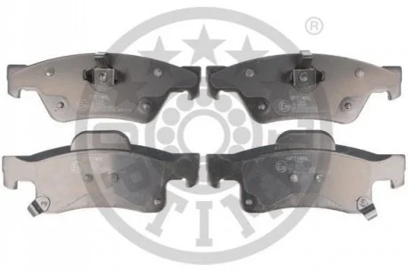 KLOCKI HAMULCOWE DODGE DURANGO (WD), JEEP GRAND CHEROKEE IV (WK, WK2) 10> TYL SZT OPTIMAL BP12600