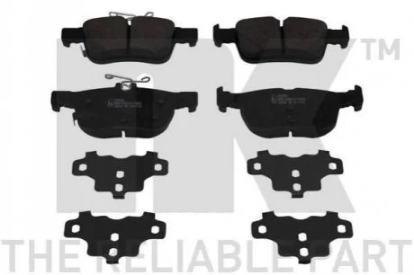 Гальмівні колодки Ford Galaxy, Mondeo V, S-Max Ford Usa Fusion Lincoln Mkz 1.0-3.5 09.06- NK 222581