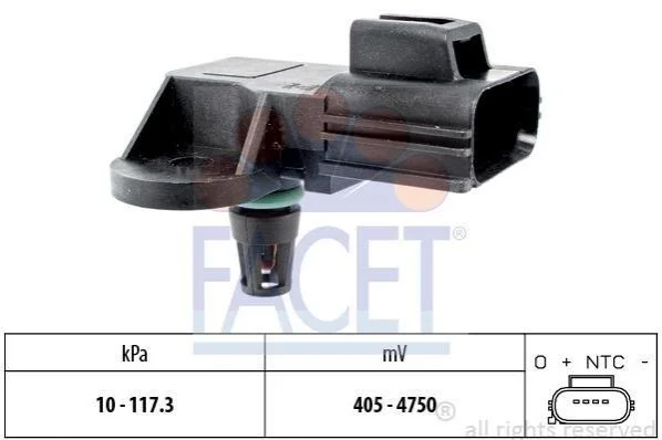Датчик абсолютного тиску FACET 103100 (фото 1)