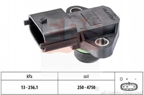 Датчик давления воздуха, высотный корректор, Датчик, давление во впускном газопроводе EPS 1993179