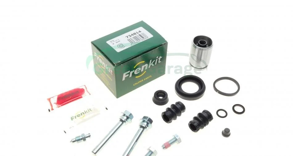 Ремкомплект суппорта (заднего) Renault Clio 05- (d=34mm) (+поршень/направляющая)(Trw) FRENKIT 734814 (фото 1)