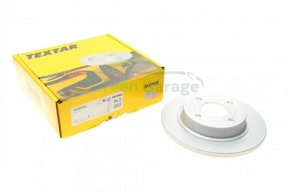 TARCZA HAMULCOWA 253X12 P 4-OTW FORD FIESTA 1,0/1,1/1,5TDCI 17> TYL PRO SZT TEXTAR 92292803 (фото 1)