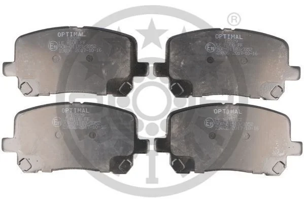 KLOCKI HAMULCOWE TOYOTA AVENSIS VERSO (M2), NOAH/VOXY (R6) 01-11 PRZOD SZT OPTIMAL BP12329 (фото 1)