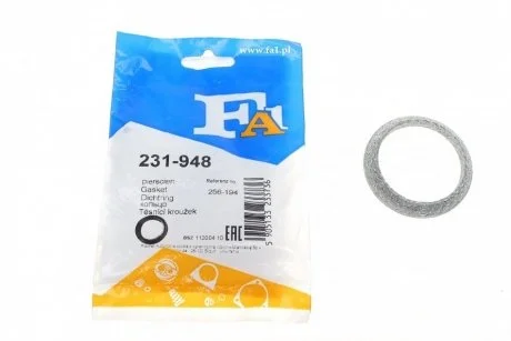 Уплотнительное кольцо выхлопной трубы (пр-во Fisher) Fischer Automotive One (FA1) 231948