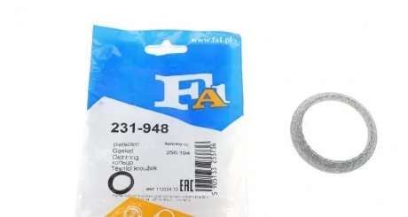 Кільце EX труби Citroen C2/C3/C4, Xsara Picasso Peugeot 206, 307 1.1i-1.6i 09.98- Fischer Automotive One (FA1) 231948