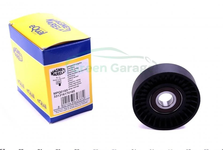 Ролик натяжной GM, OPEL, SAAB, VAUXHALL (пр-во Magneti Marelli, кор. код MPQ0165) MAGNETI MARELLI 331316170165 (фото 1)