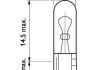 Автолампа 1.2W PHILIPS 13516CP (фото 3)