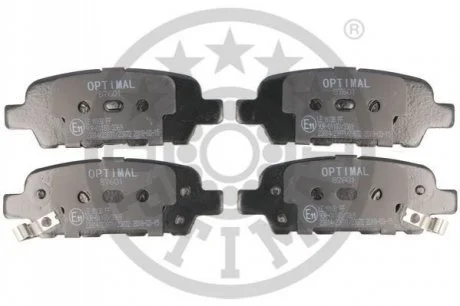 Колодки тормозные (задние) Renault Koleos/Nissan Juke/Qashqai/X-Trail/Suzuki 08- OPTIMAL BP87601