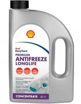 4л Premium Longlife Concentrate Антифриз красный -80С° (замена 120тыс.) 1 SHELL PBT75B (фото 1)