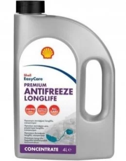 4л Premium Longlife Concentrate Антифриз красный -80С° (замена 120тыс.) 1 SHELL PBT75B