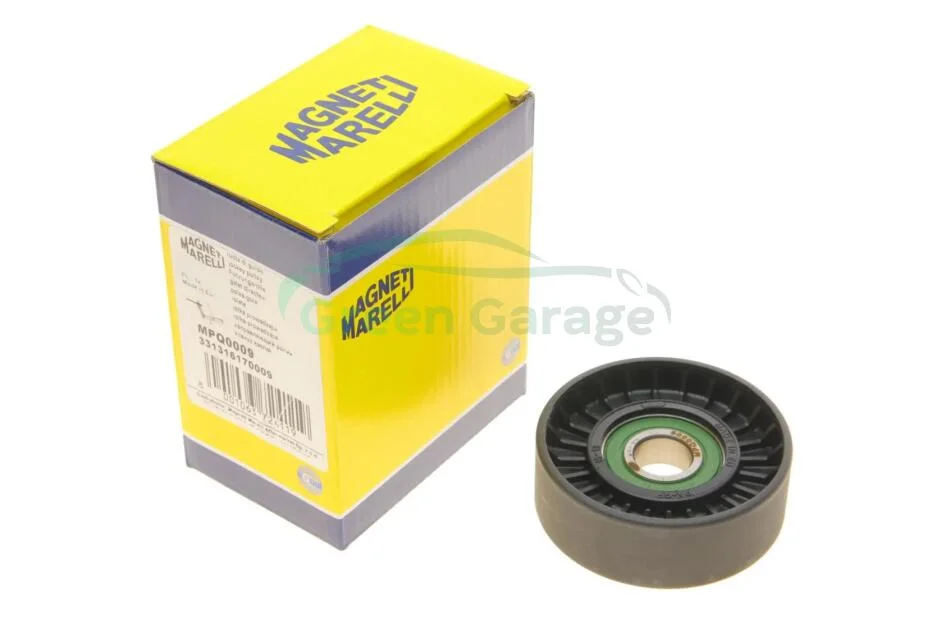 Ролик натяжной AUDI, SKODA, VOLVO, VW (пр-во Magneti Marelli, кор. код MPQ0009) MAGNETI MARELLI 331316170009 (фото 1)