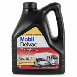 4л Delvac City Logistics M 5W30 Масло синт. (комерц.) ACEA C3, API SM/SL, MOBIL MOBIL9275